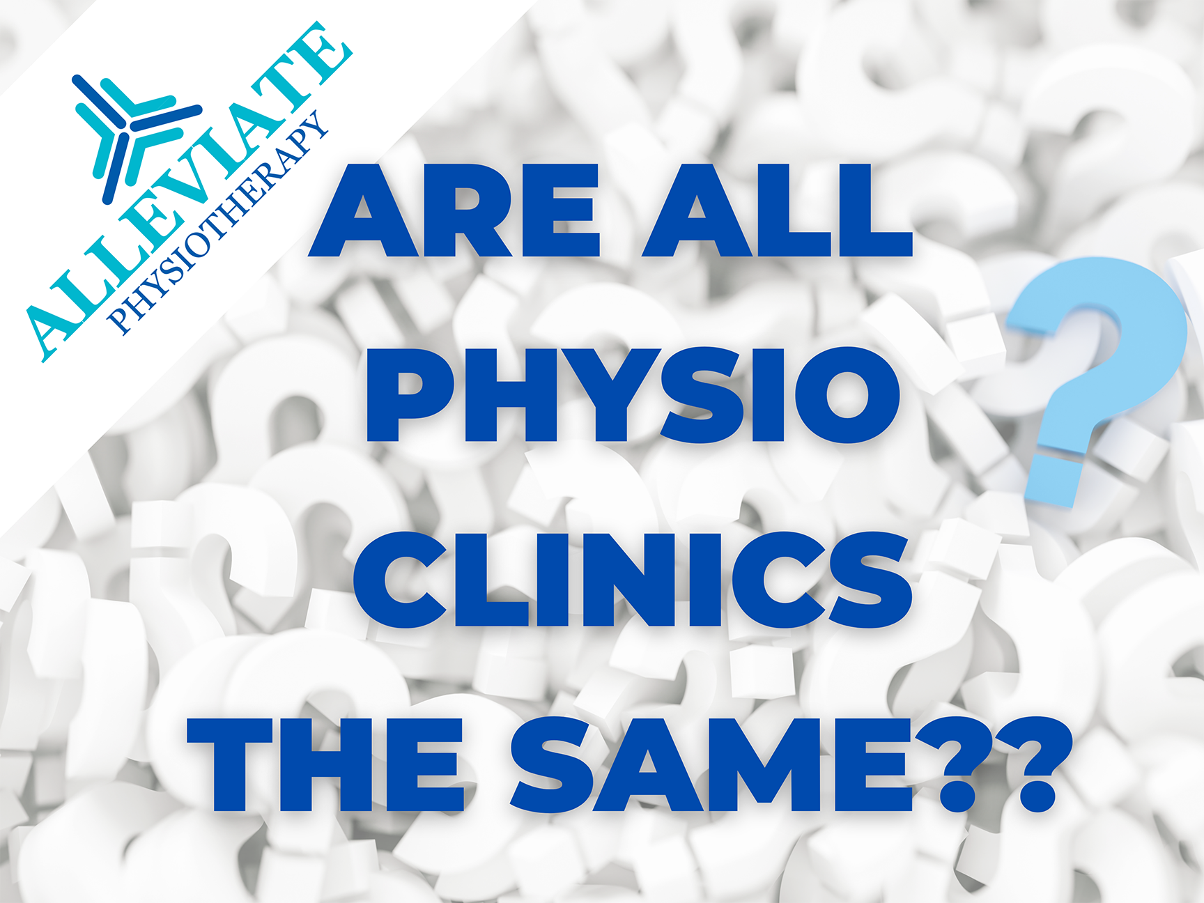 Are all physio clinics the same?